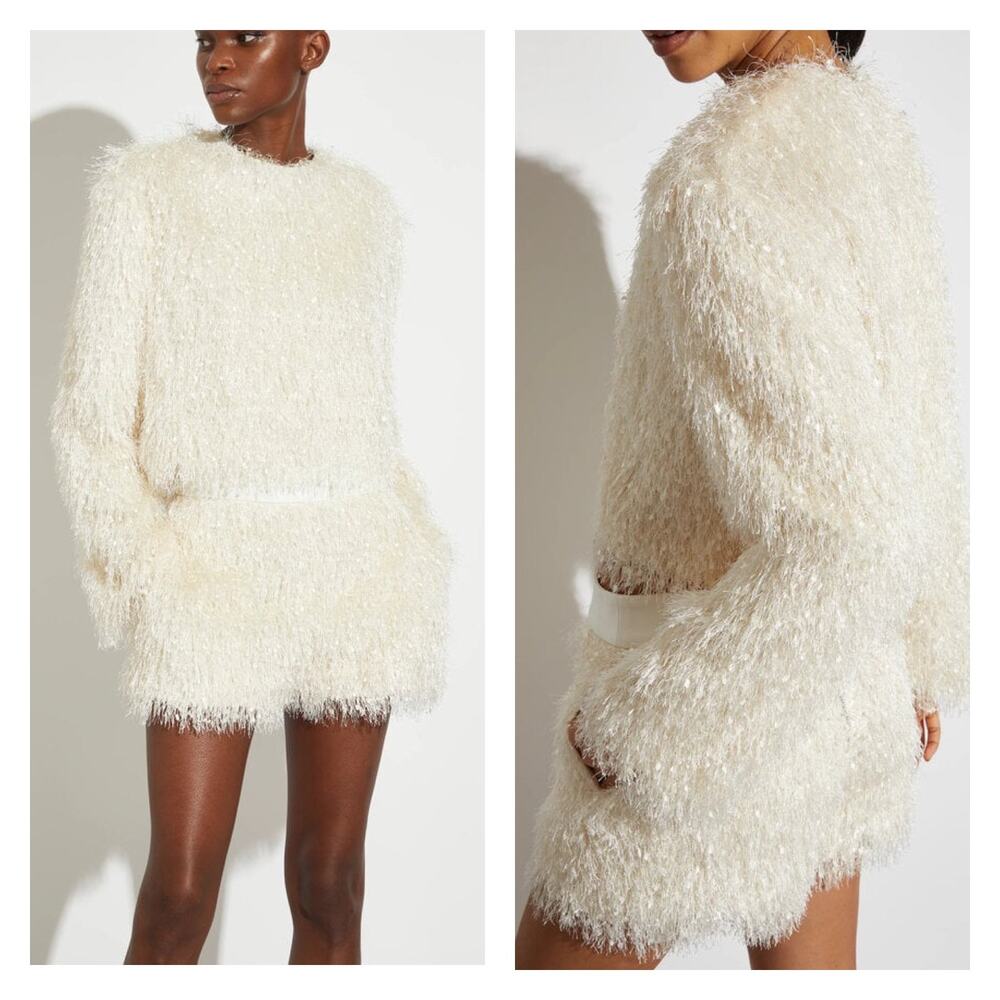 SAINTART Julia Feather
Shorts Eggshell White Size XS - Picture 12 of 12